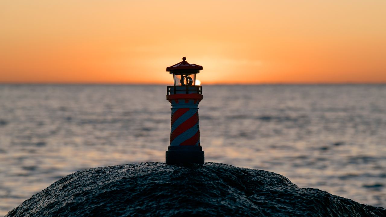 Burning Lighthouse