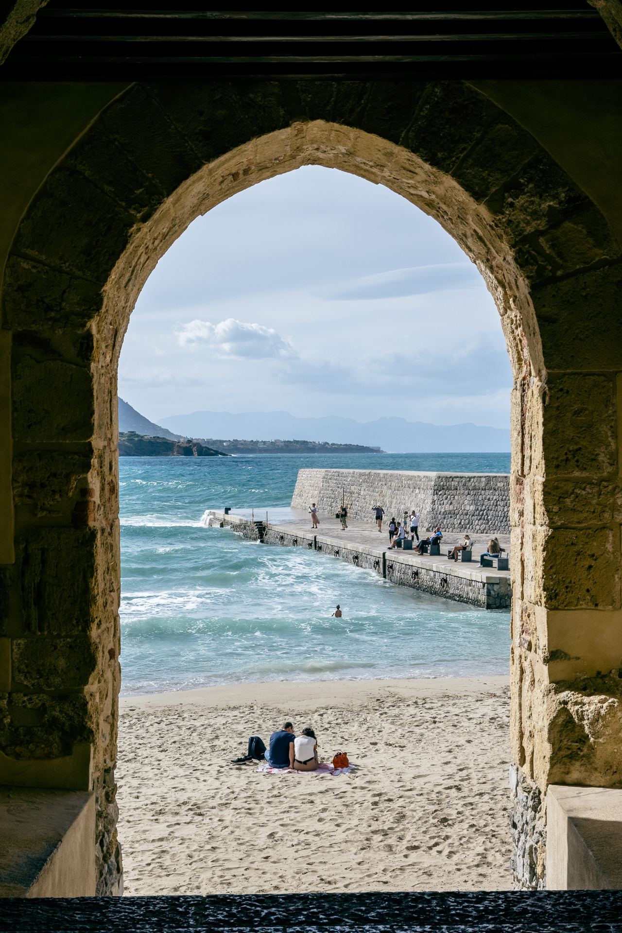 Touristen-Foto
