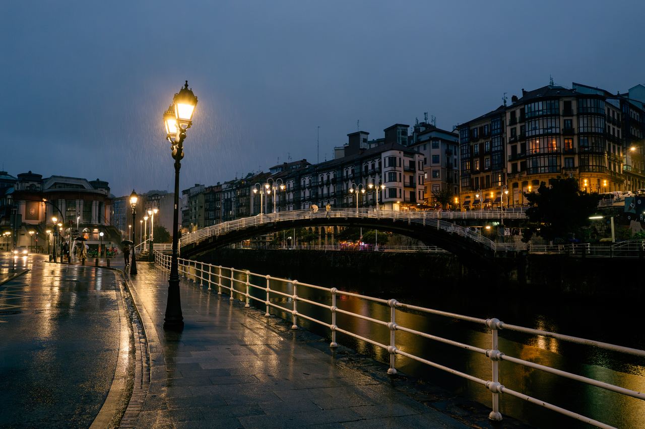 Rain in Bilbao